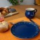 Mollytasse/Frühstücksteller - Bunzlau blau 2er-Set