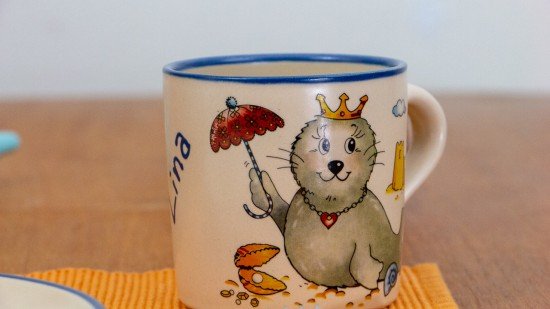 Kindertasse - Seehund Prinzessin